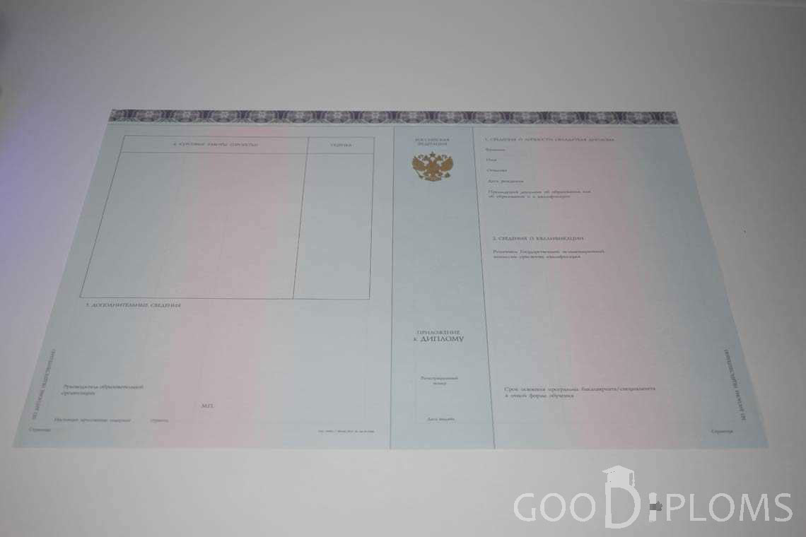 Приложение к Диплому МГИМО период выдачи 2014-2020 -  Новокузнецк