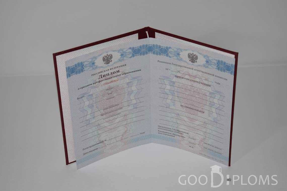 Диплом Техникума с Отличием в период c 2011 по 2013 год - Новокузнецк